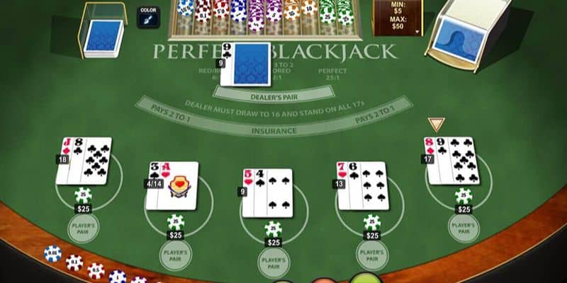 Luôn bình tĩnh khi trải nghiệm trò chơi blackjack